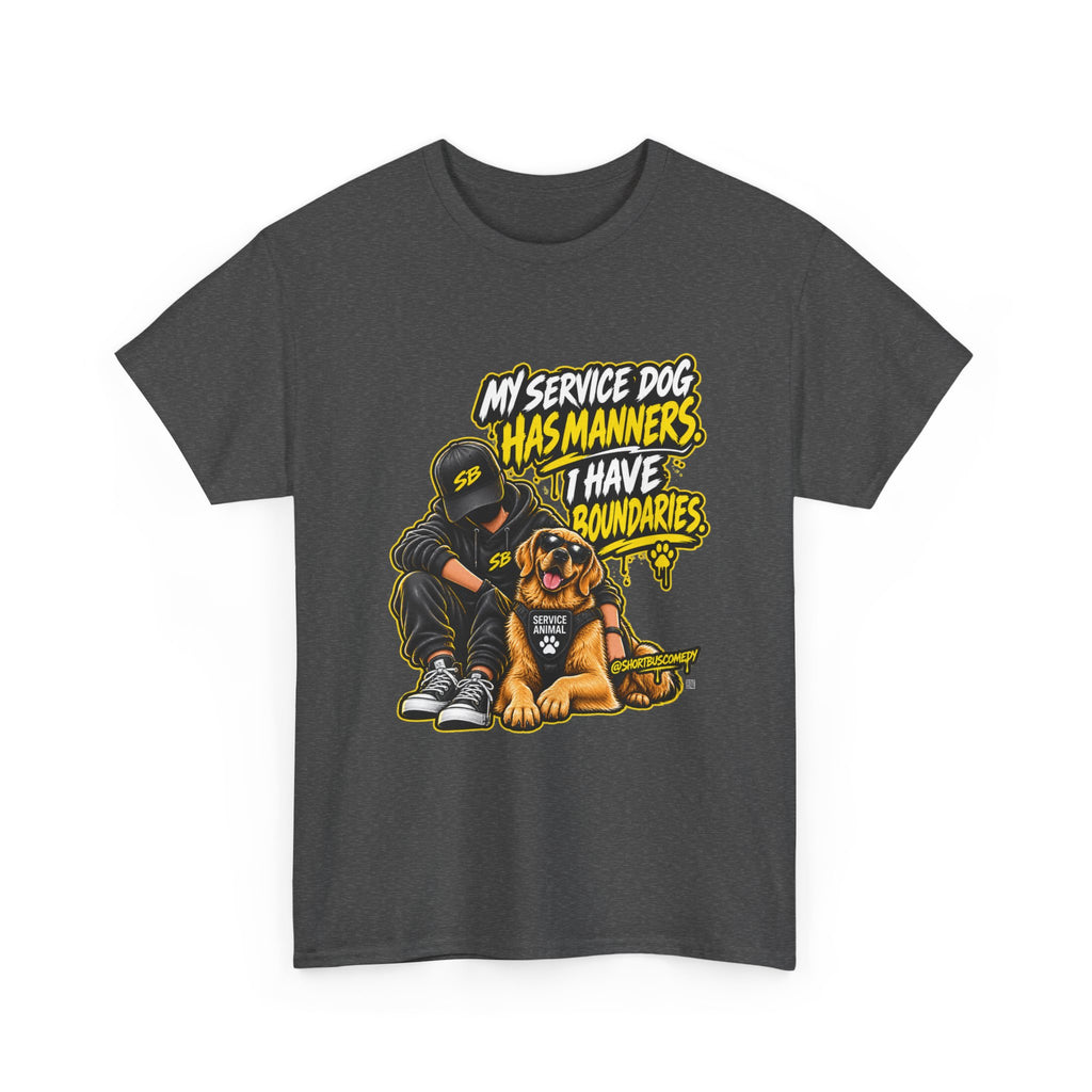 My Service Dog Has Manners. I Have Boundaries. — Short Bus Comedy
