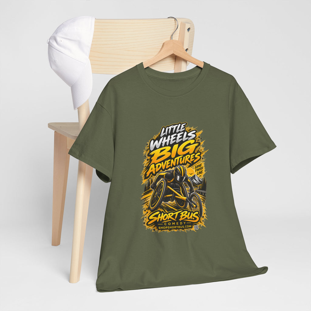 Life Rolls Differently — Same Roads. Different Chair. Bigger View. | Short Bus Comedy