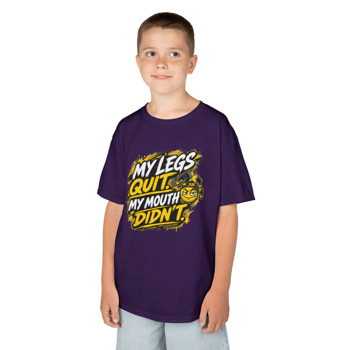 My Legs Quit. My Mouth Didn’t. — Kids T-Shirt