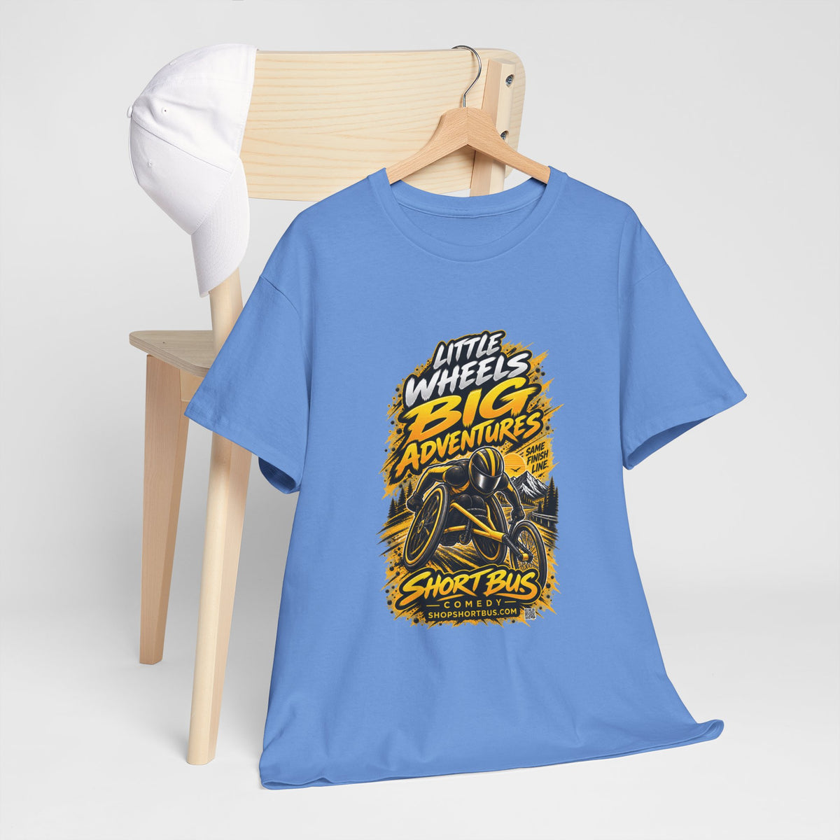 Life Rolls Differently — Same Roads. Different Chair. Bigger View. | Short Bus Comedy