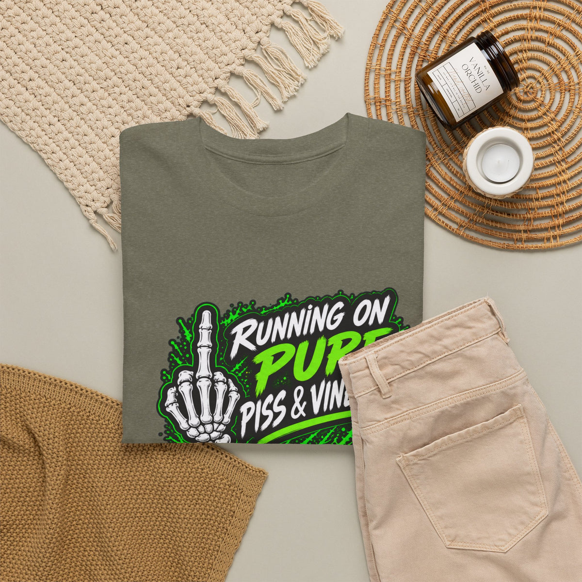 Running on Pure Piss & Vinegar