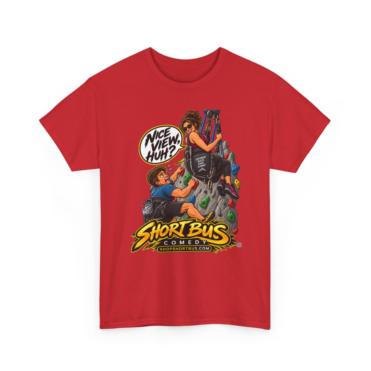 Adaptive climbing T-shirt