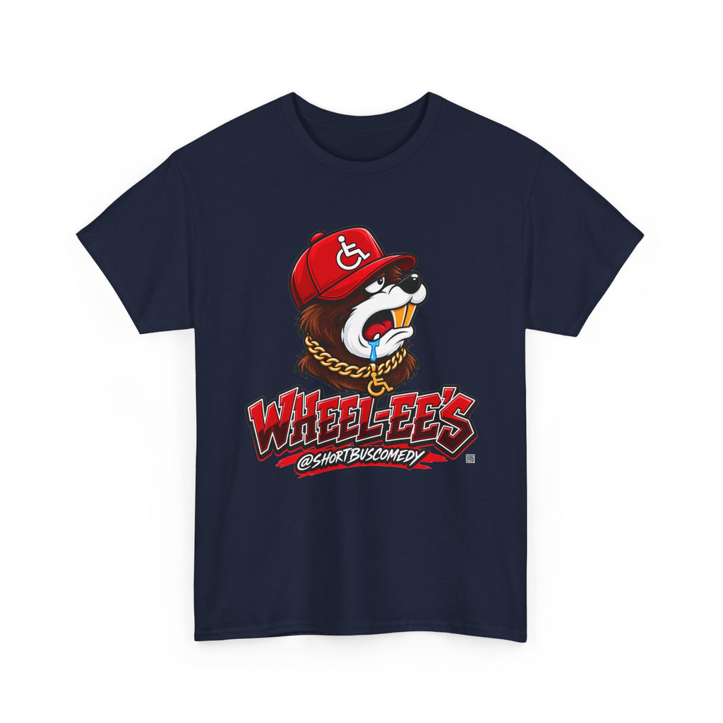 WHEEL-EE’S — Short Bus Comedy Disability Streetwear T-Shirt