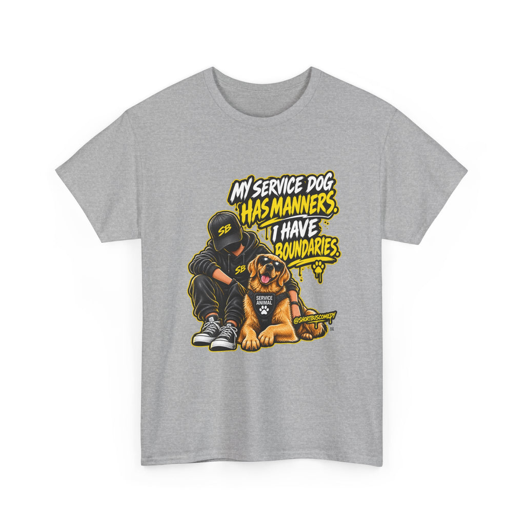 My Service Dog Has Manners. I Have Boundaries. — Short Bus Comedy
