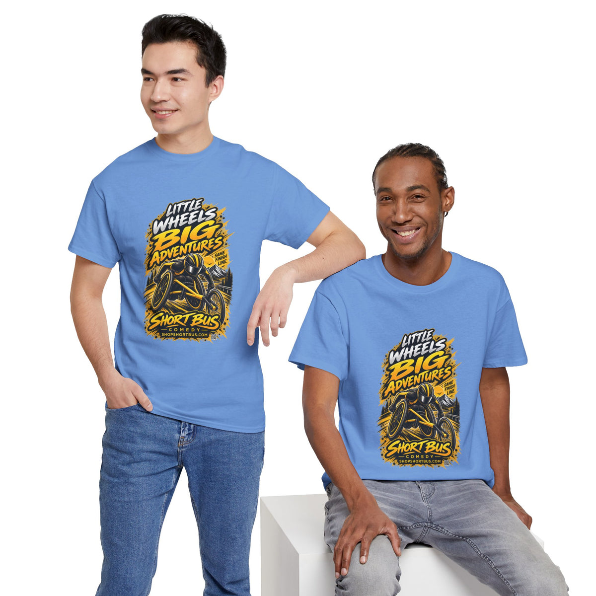 Life Rolls Differently — Same Roads. Different Chair. Bigger View. | Short Bus Comedy
