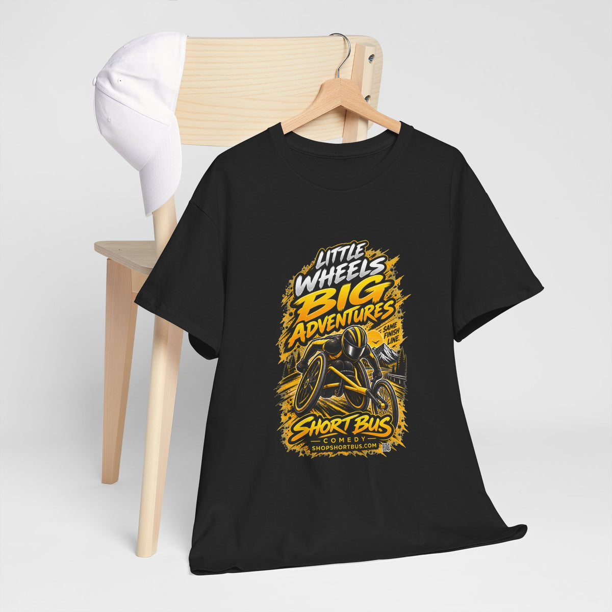 Life Rolls Differently — Same Roads. Different Chair. Bigger View. | Short Bus Comedy