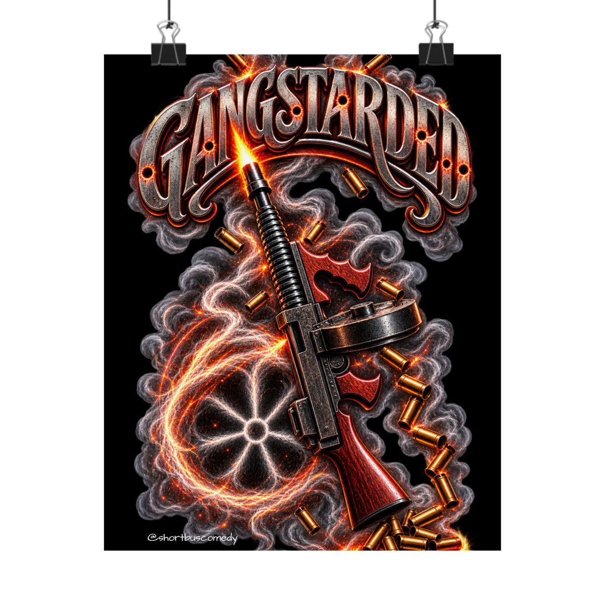 GANGSTARDED — Limited Edition Poster
