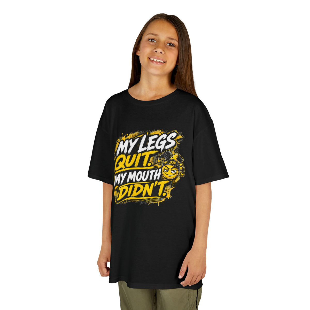 My Legs Quit. My Mouth Didn’t. — Kids T-Shirt