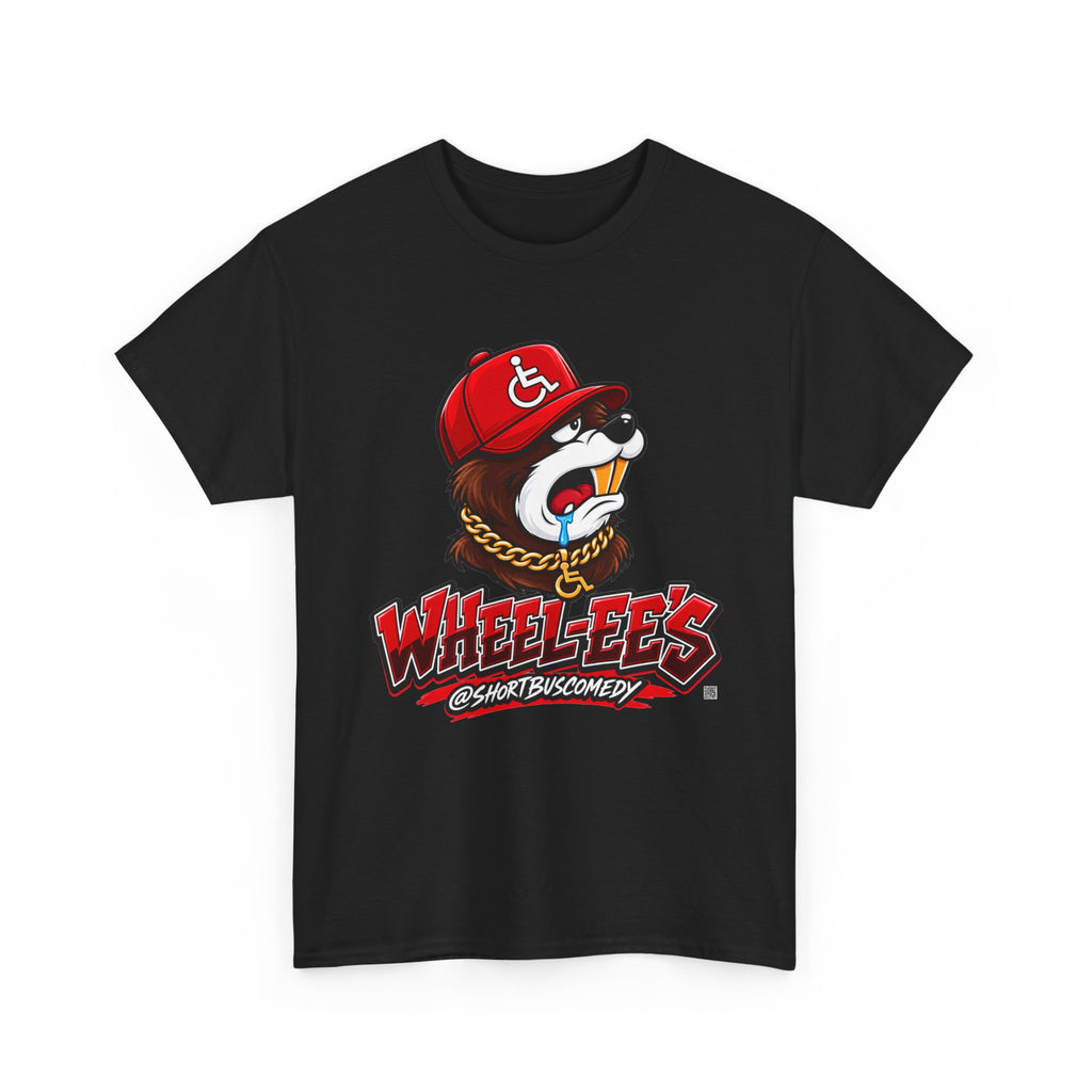 WHEEL-EE’S — Short Bus Comedy Disability Streetwear T-Shirt