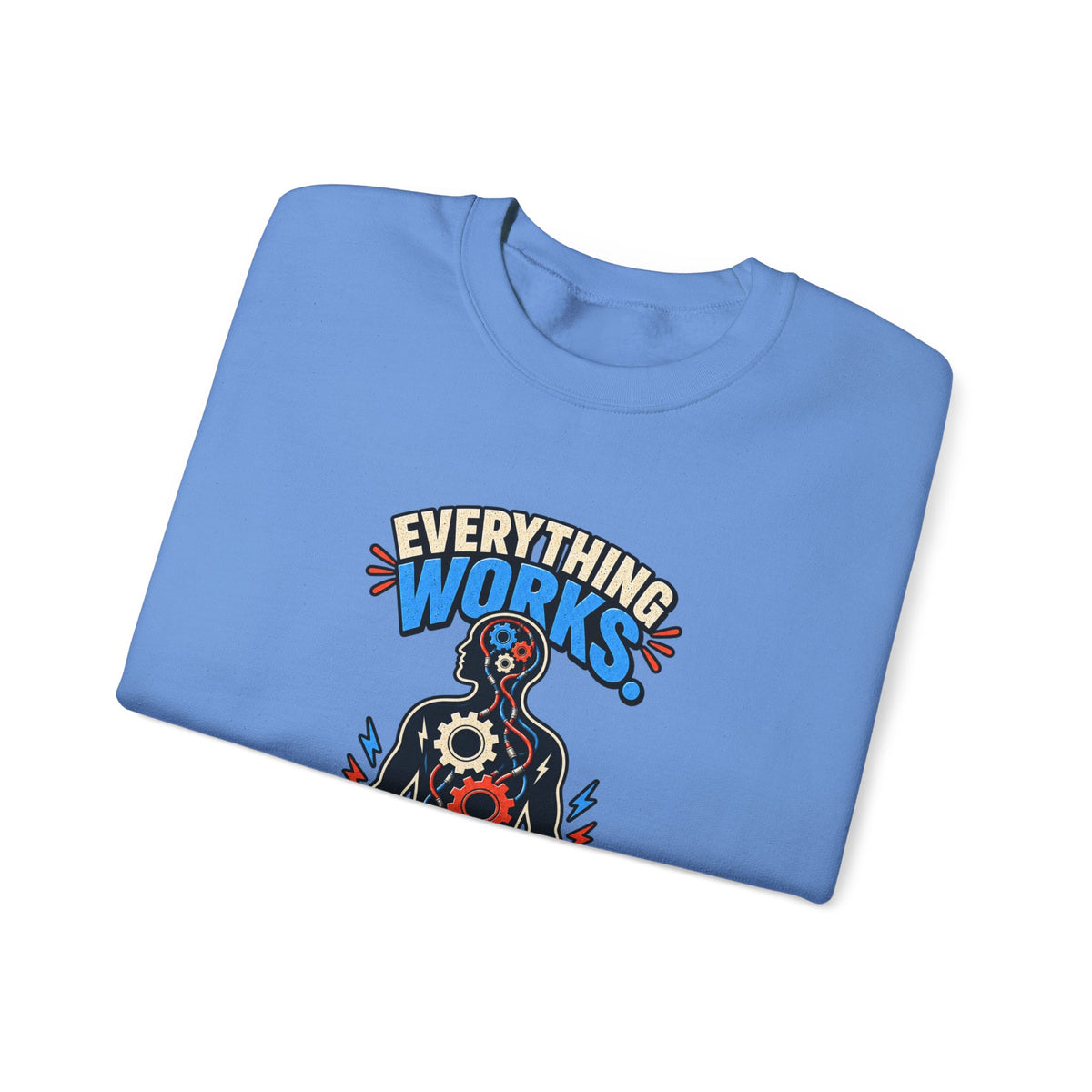 Everything Works. Just Not Together — Short Bus Comedy Crewneck