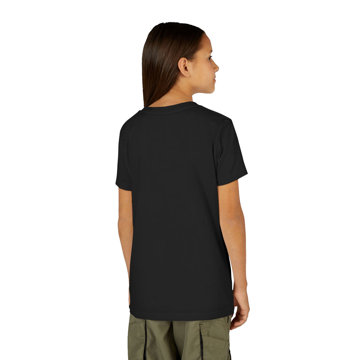 Youth Tee — "Caught You Staring" Wheelchair Pride Graphic