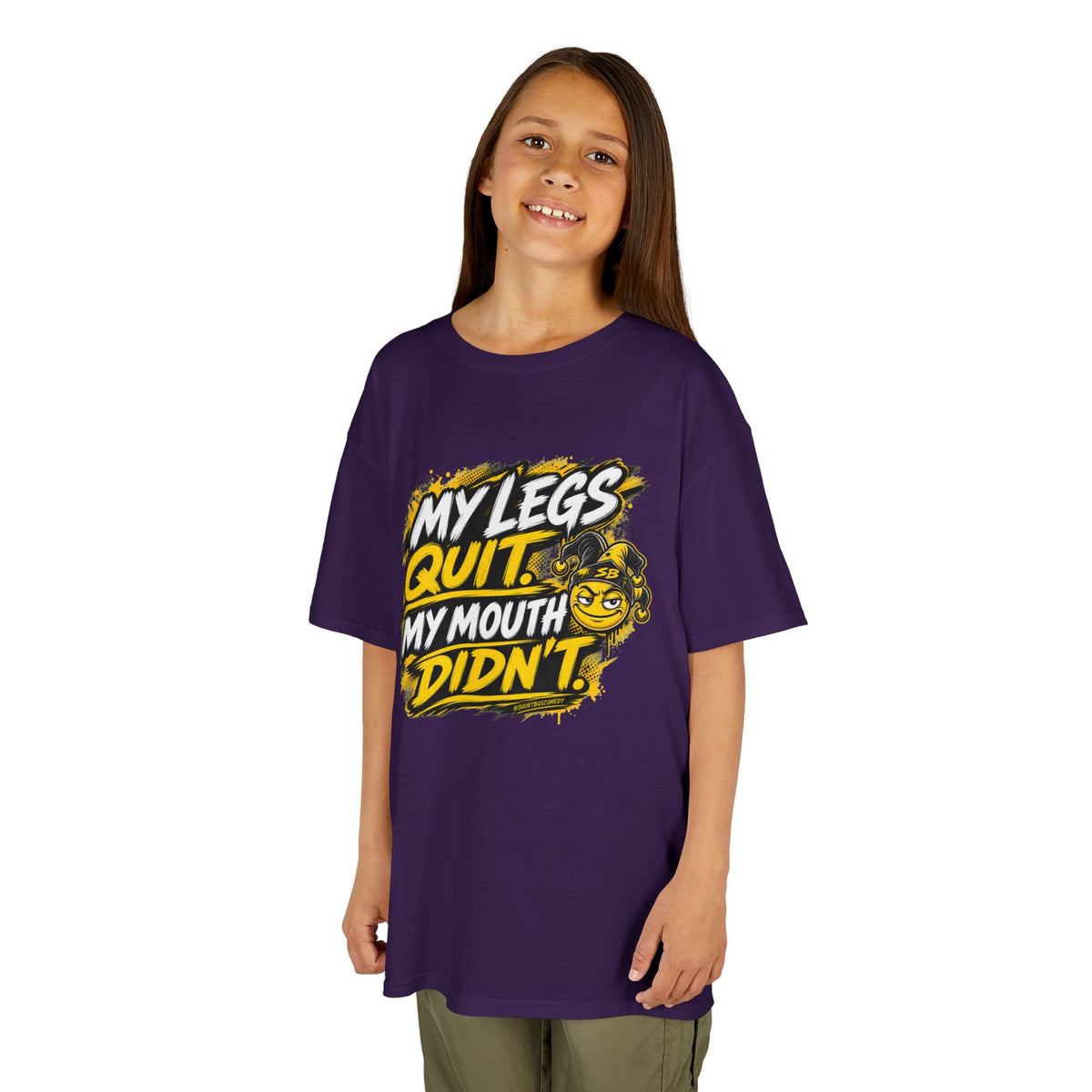 My Legs Quit. My Mouth Didn’t. — Kids T-Shirt