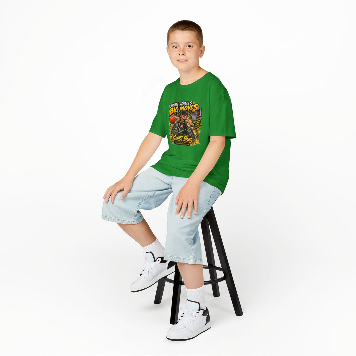 Small Wheels. Big Moves. — Kids Wheelchair Basketball | Short Bus Comedy