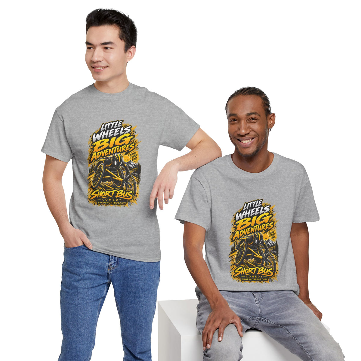 Life Rolls Differently — Same Roads. Different Chair. Bigger View. | Short Bus Comedy