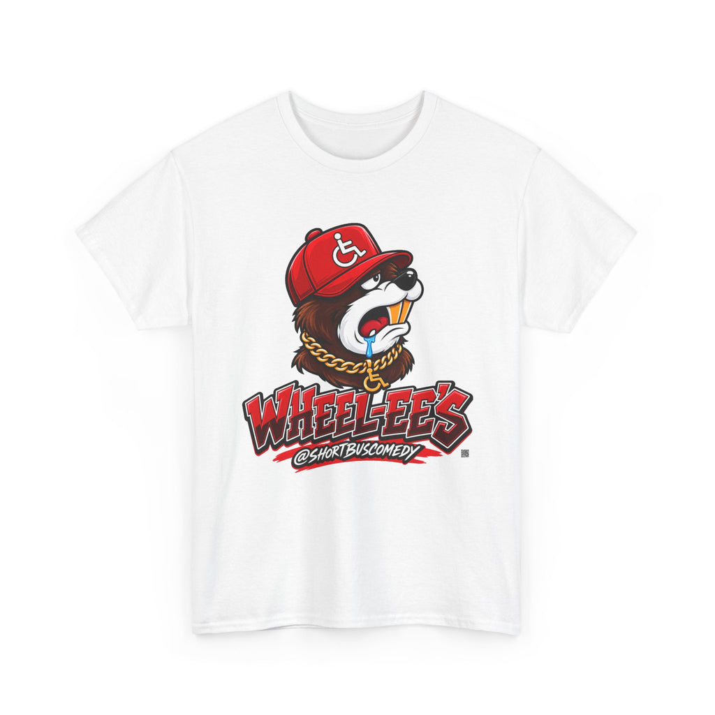 WHEEL-EE’S — Short Bus Comedy Disability Streetwear T-Shirt