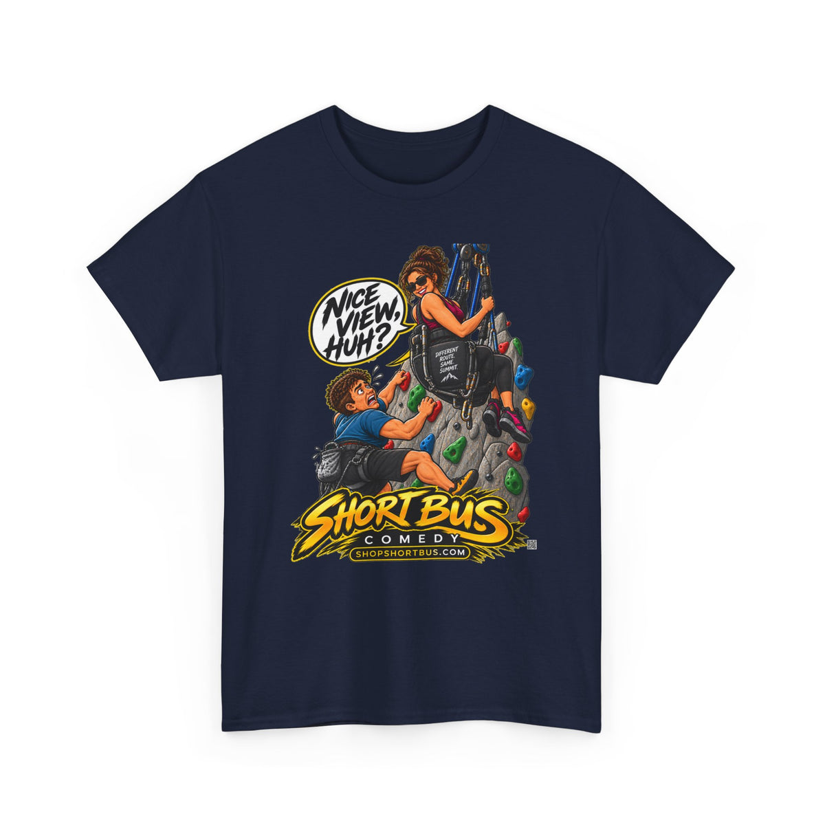 Adaptive climbing T-shirt