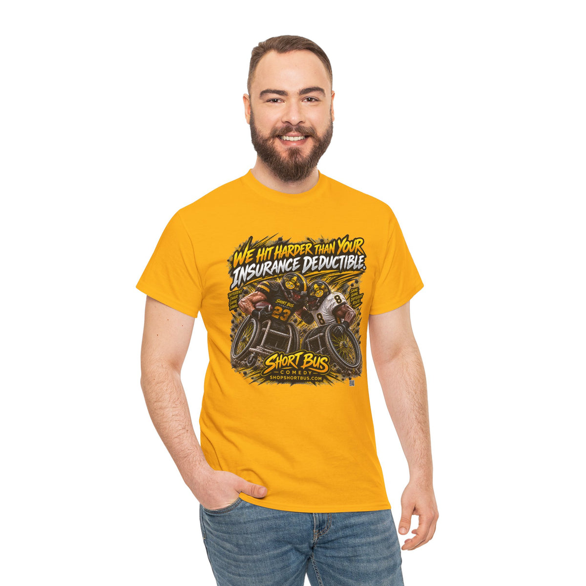 We Hit Harder Than Your Insurance Deductible — Wheelchair Football