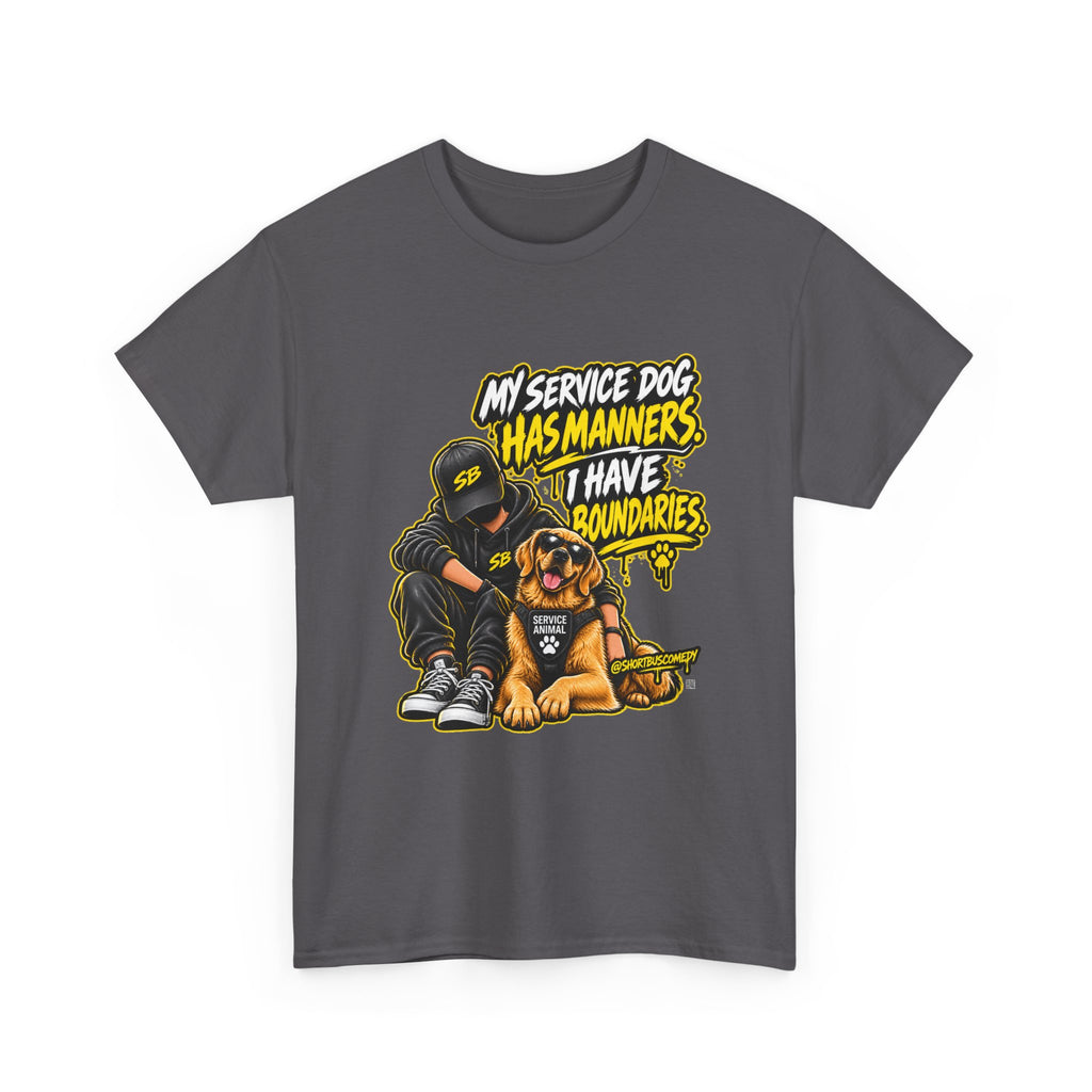My Service Dog Has Manners. I Have Boundaries. — Short Bus Comedy