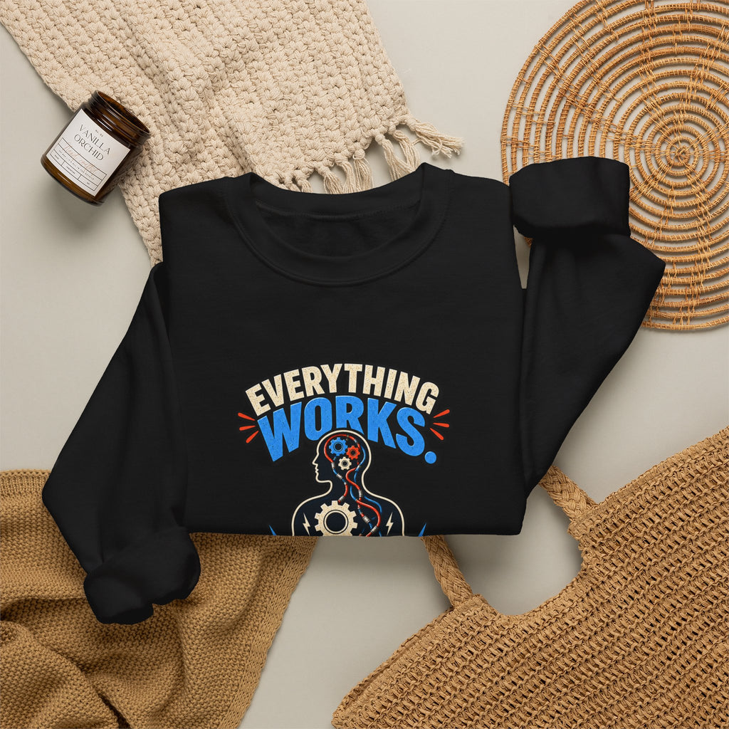 Everything Works. Just Not Together — Short Bus Comedy Crewneck