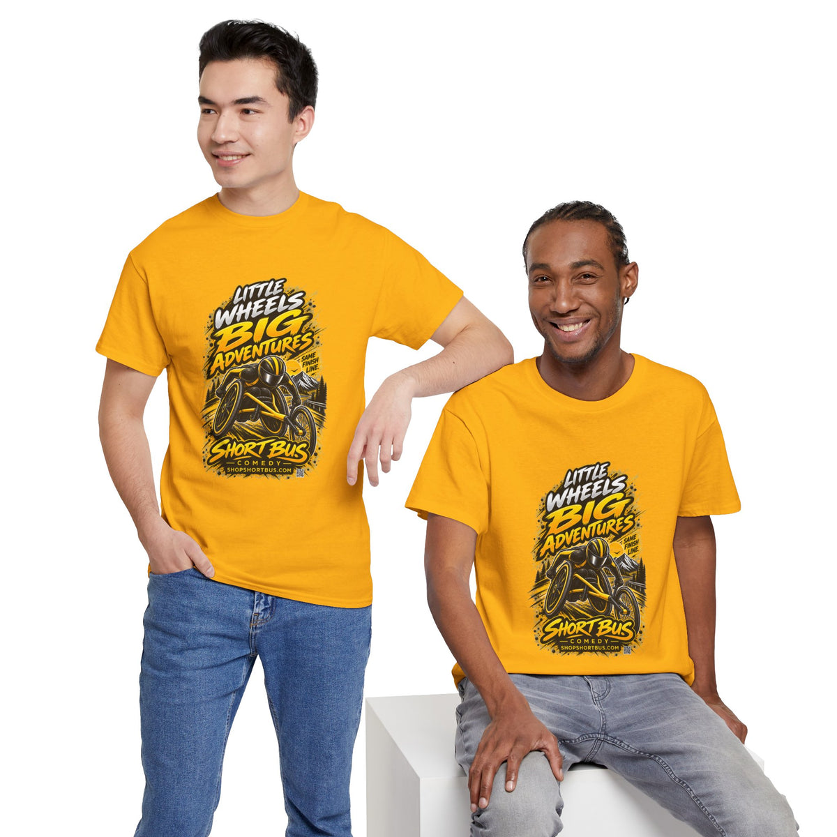 Life Rolls Differently — Same Roads. Different Chair. Bigger View. | Short Bus Comedy