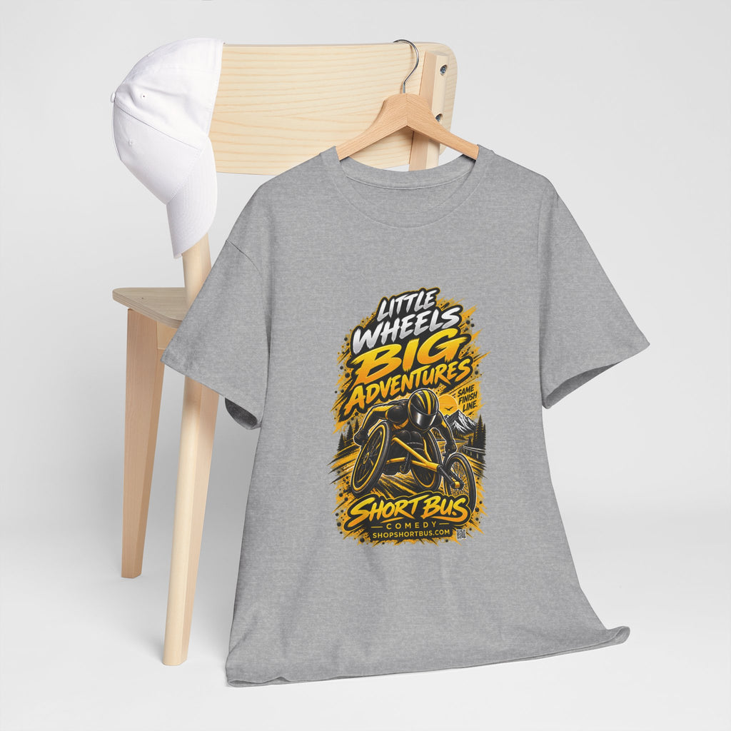 Life Rolls Differently — Same Roads. Different Chair. Bigger View. | Short Bus Comedy