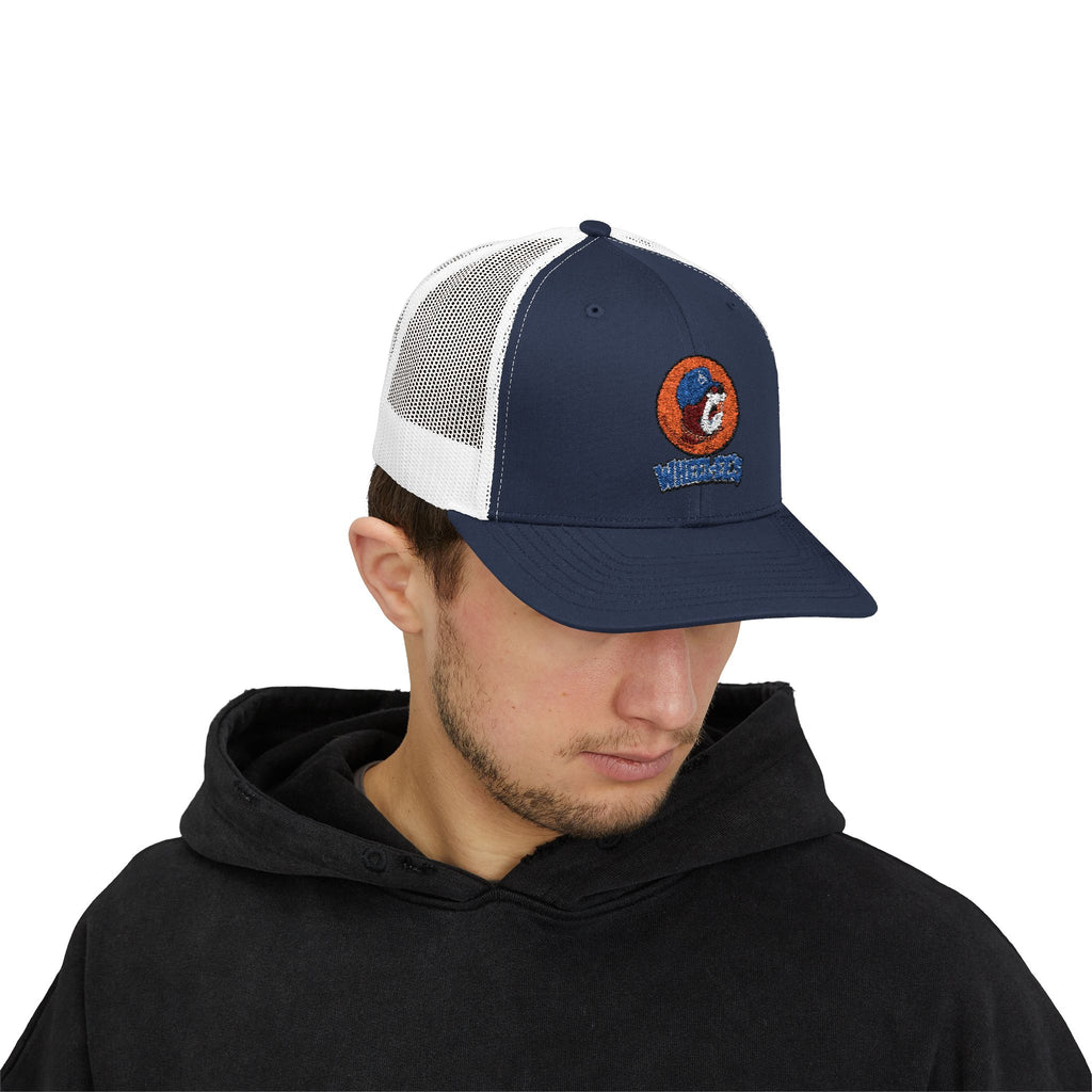 WHEEL-EES Blue SnapBack hat