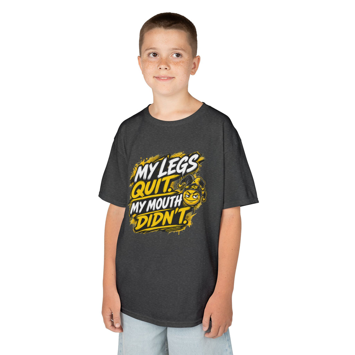 My Legs Quit. My Mouth Didn’t. — Kids T-Shirt