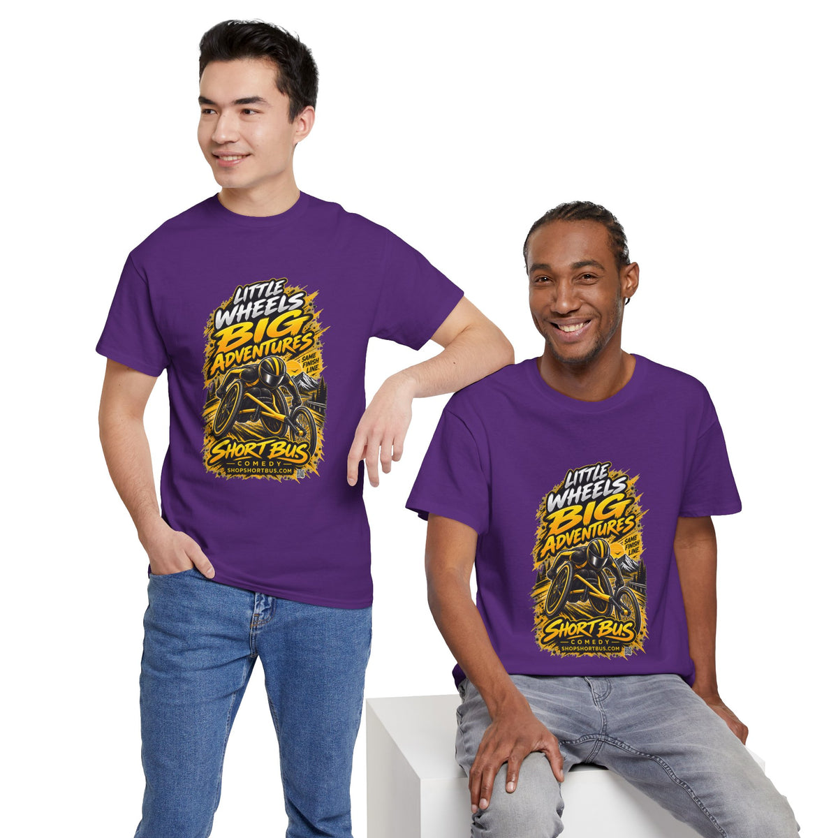 Life Rolls Differently — Same Roads. Different Chair. Bigger View. | Short Bus Comedy