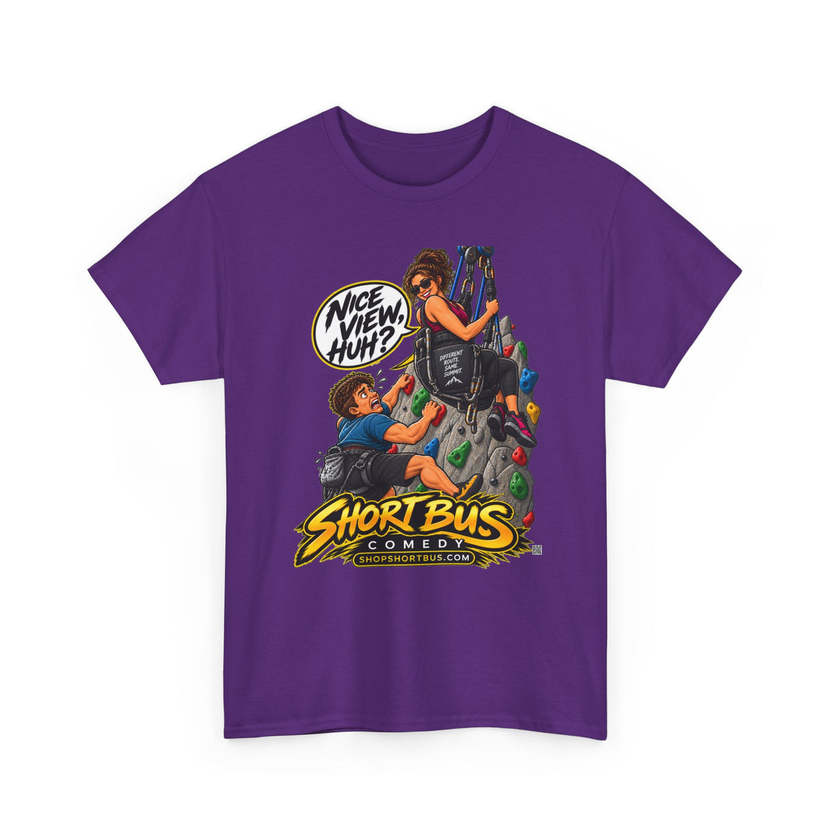 Adaptive climbing T-shirt