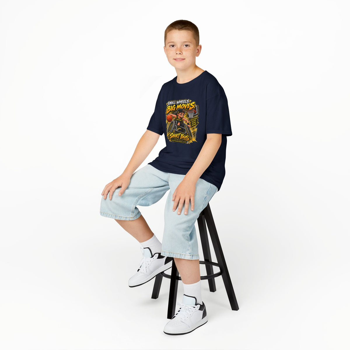 Small Wheels. Big Moves. — Kids Wheelchair Basketball | Short Bus Comedy