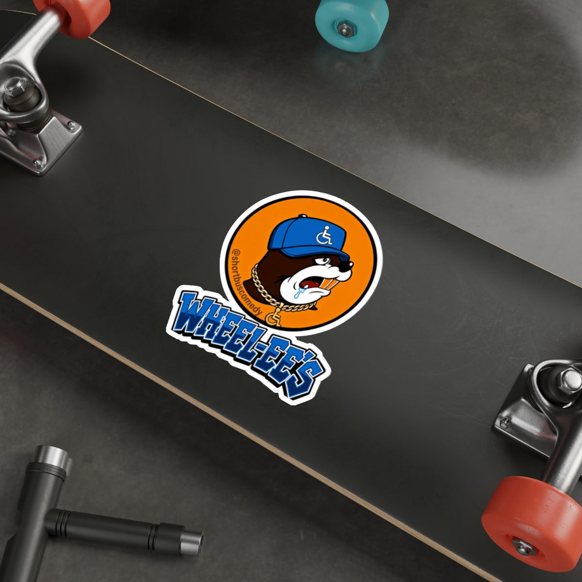 Wheel-ee’s — Short Bus Comedy Sticker