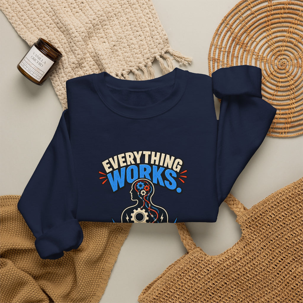 Everything Works. Just Not Together — Short Bus Comedy Crewneck