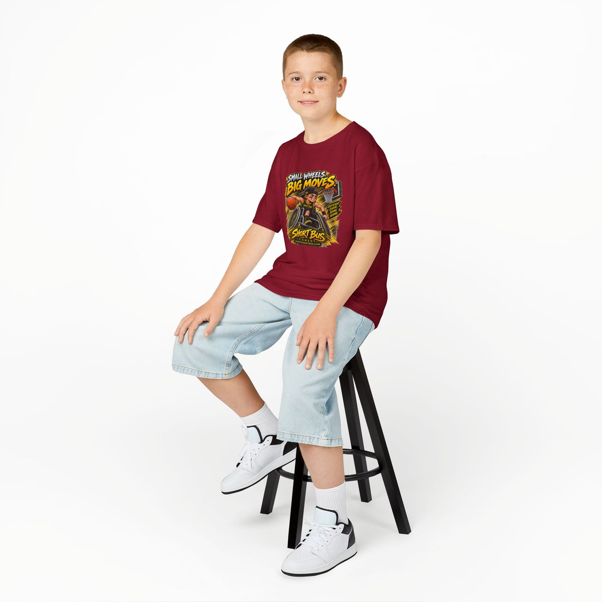 Small Wheels. Big Moves. — Kids Wheelchair Basketball | Short Bus Comedy
