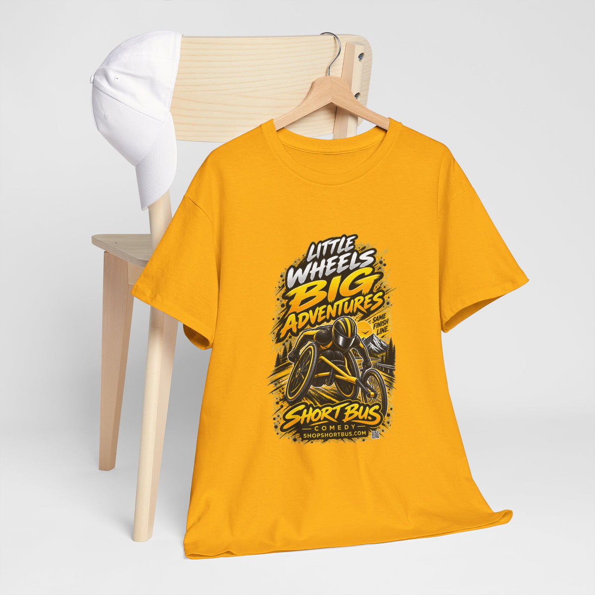 Life Rolls Differently — Same Roads. Different Chair. Bigger View. | Short Bus Comedy