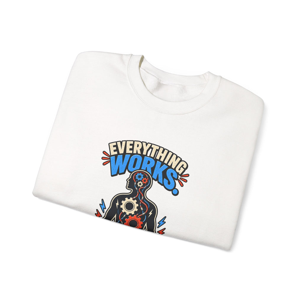Everything Works. Just Not Together — Short Bus Comedy Crewneck