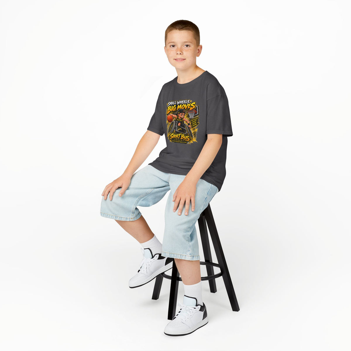 Small Wheels. Big Moves. — Kids Wheelchair Basketball | Short Bus Comedy