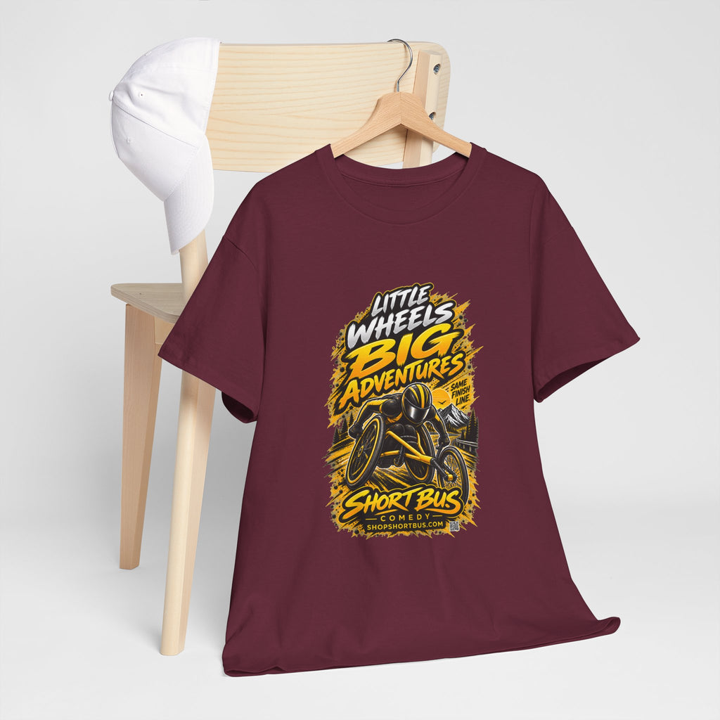 Life Rolls Differently — Same Roads. Different Chair. Bigger View. | Short Bus Comedy