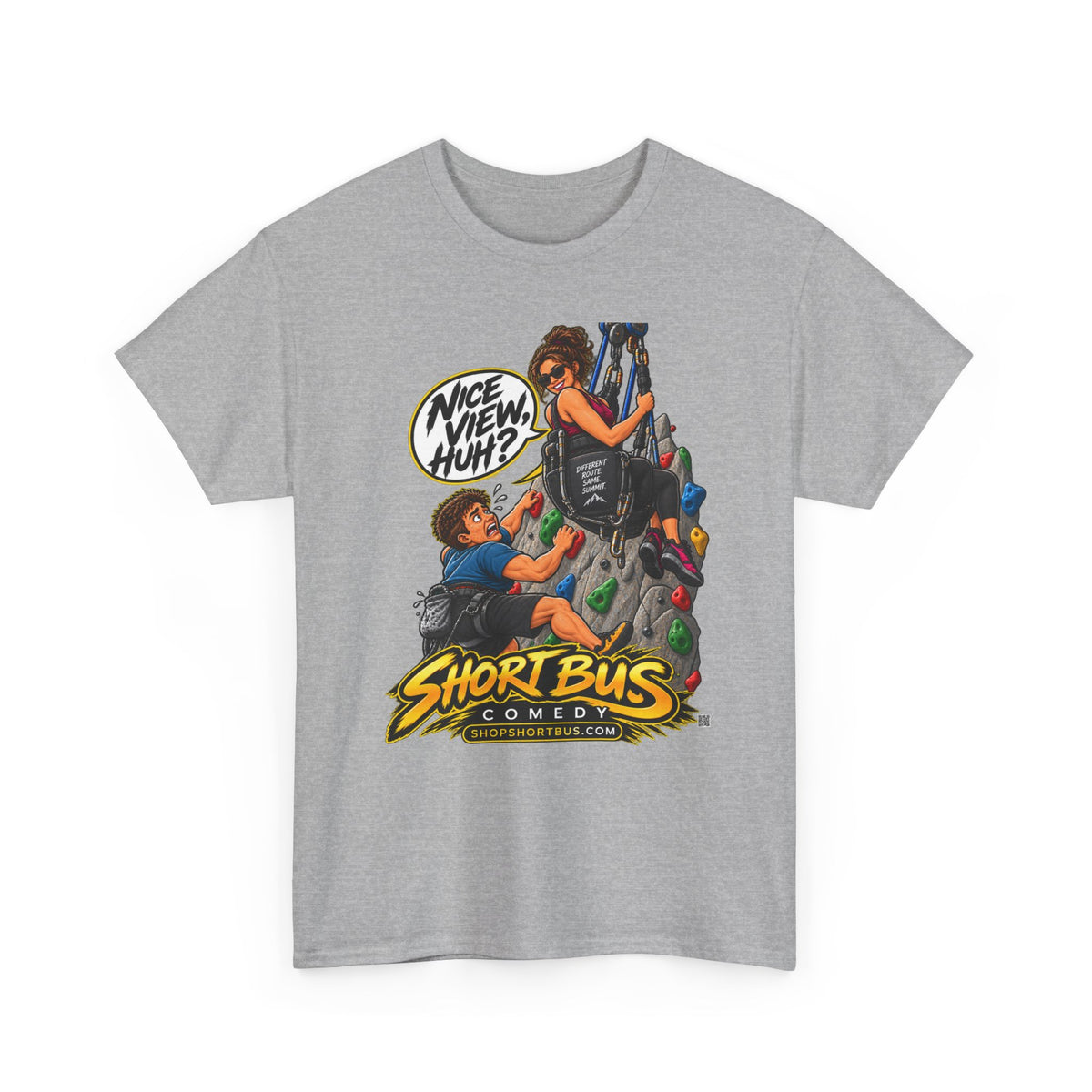 Adaptive climbing T-shirt