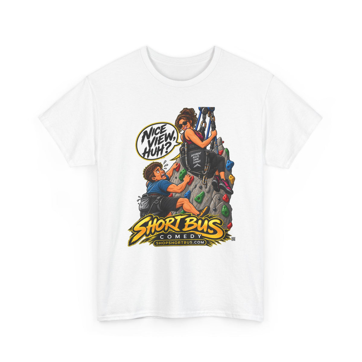 Adaptive climbing T-shirt
