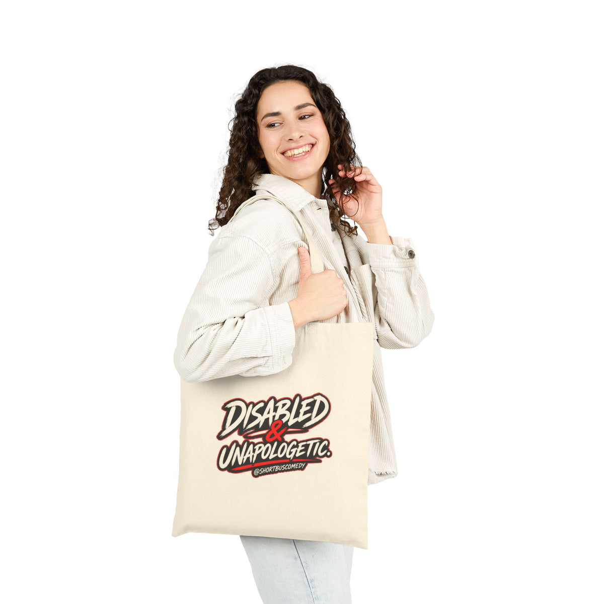 Tote Bag — "Disabled and Unapologetic"