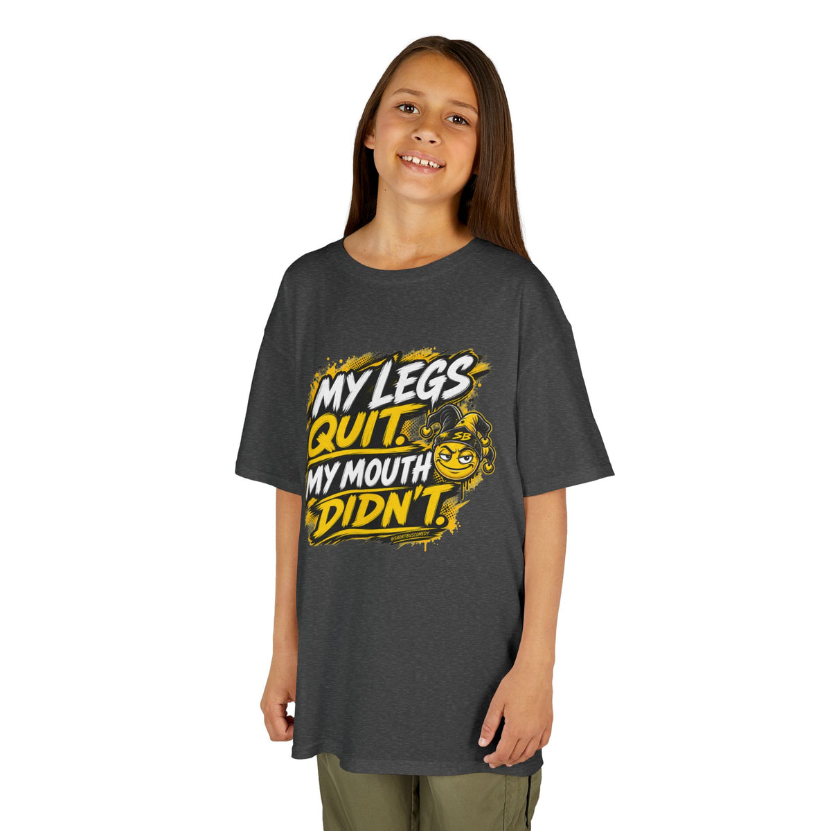 My Legs Quit. My Mouth Didn’t. — Kids T-Shirt