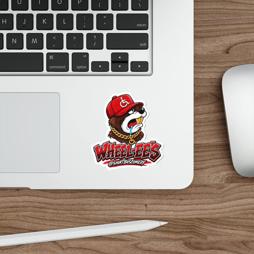 WHEEL-EE’S — Short Bus Comedy Die-Cut Sticker