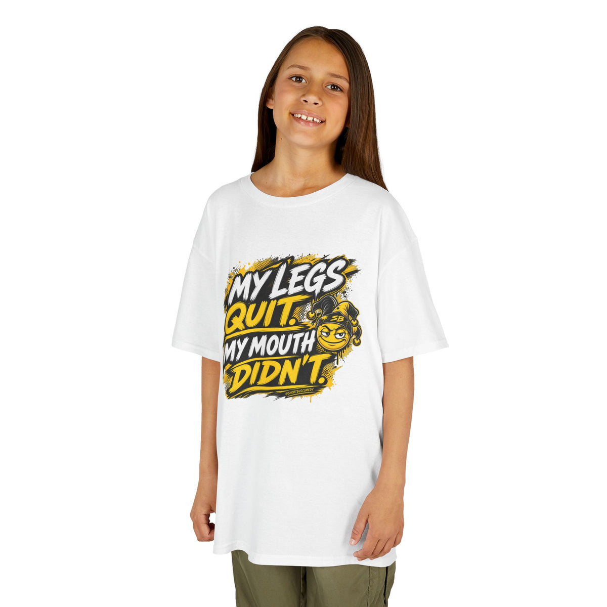 My Legs Quit. My Mouth Didn’t. — Kids T-Shirt