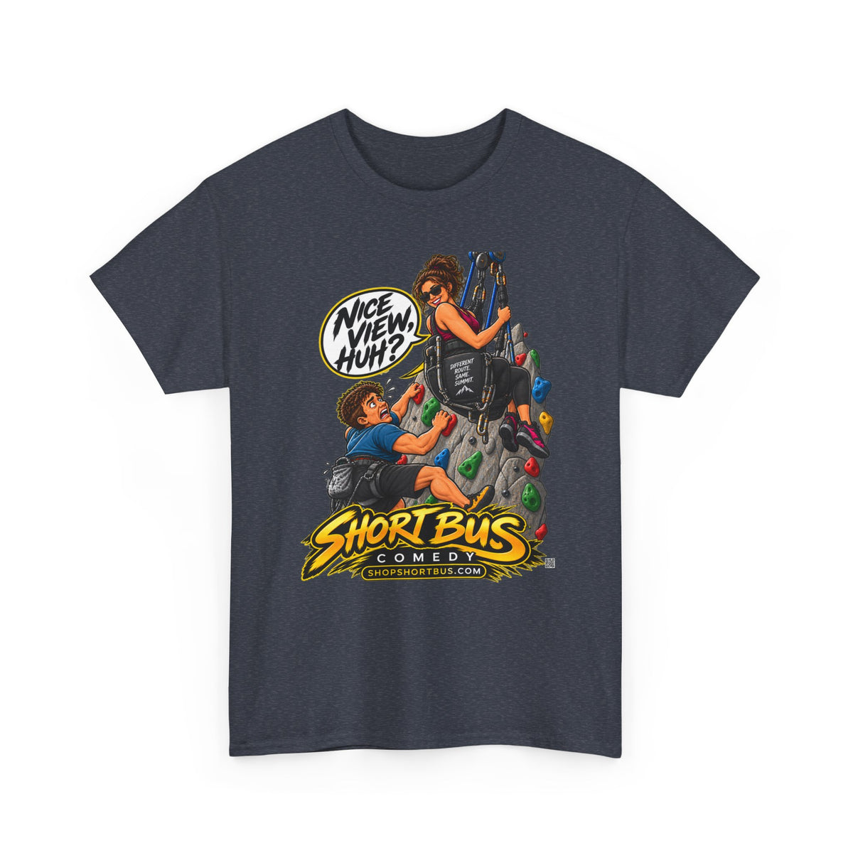 Adaptive climbing T-shirt