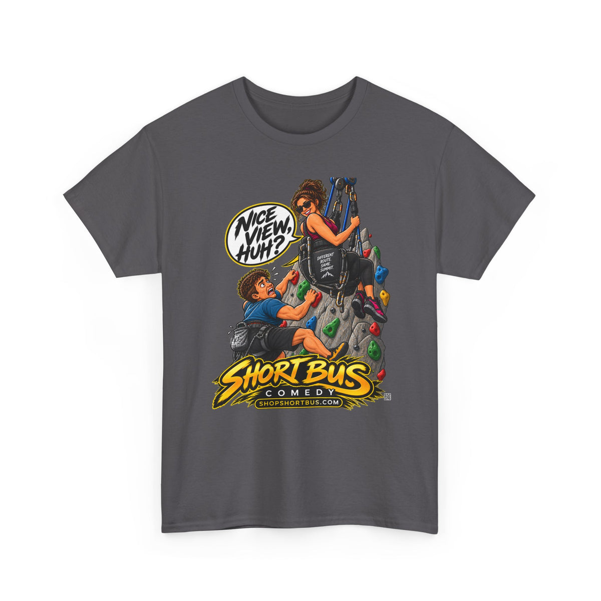 Adaptive climbing T-shirt