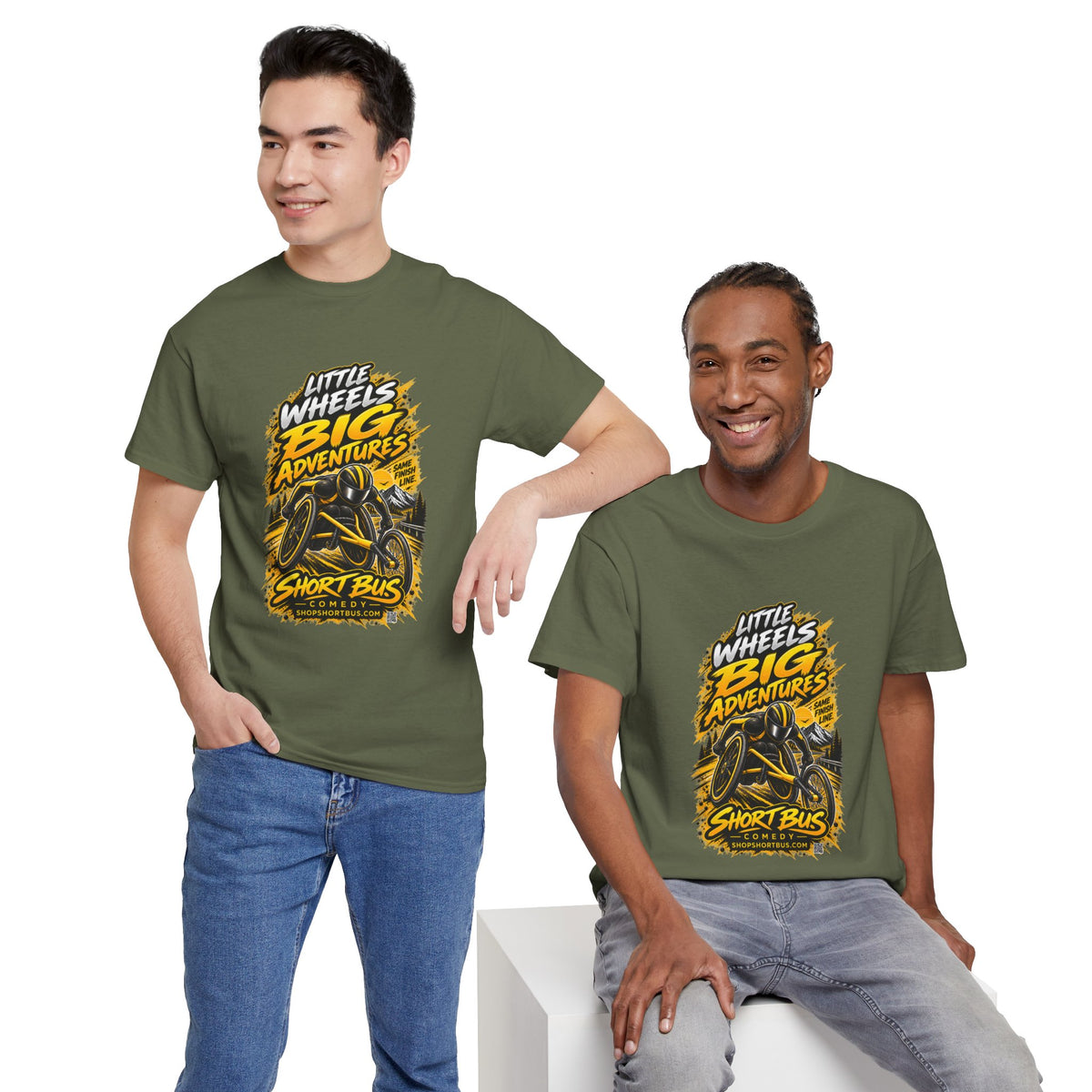 Life Rolls Differently — Same Roads. Different Chair. Bigger View. | Short Bus Comedy