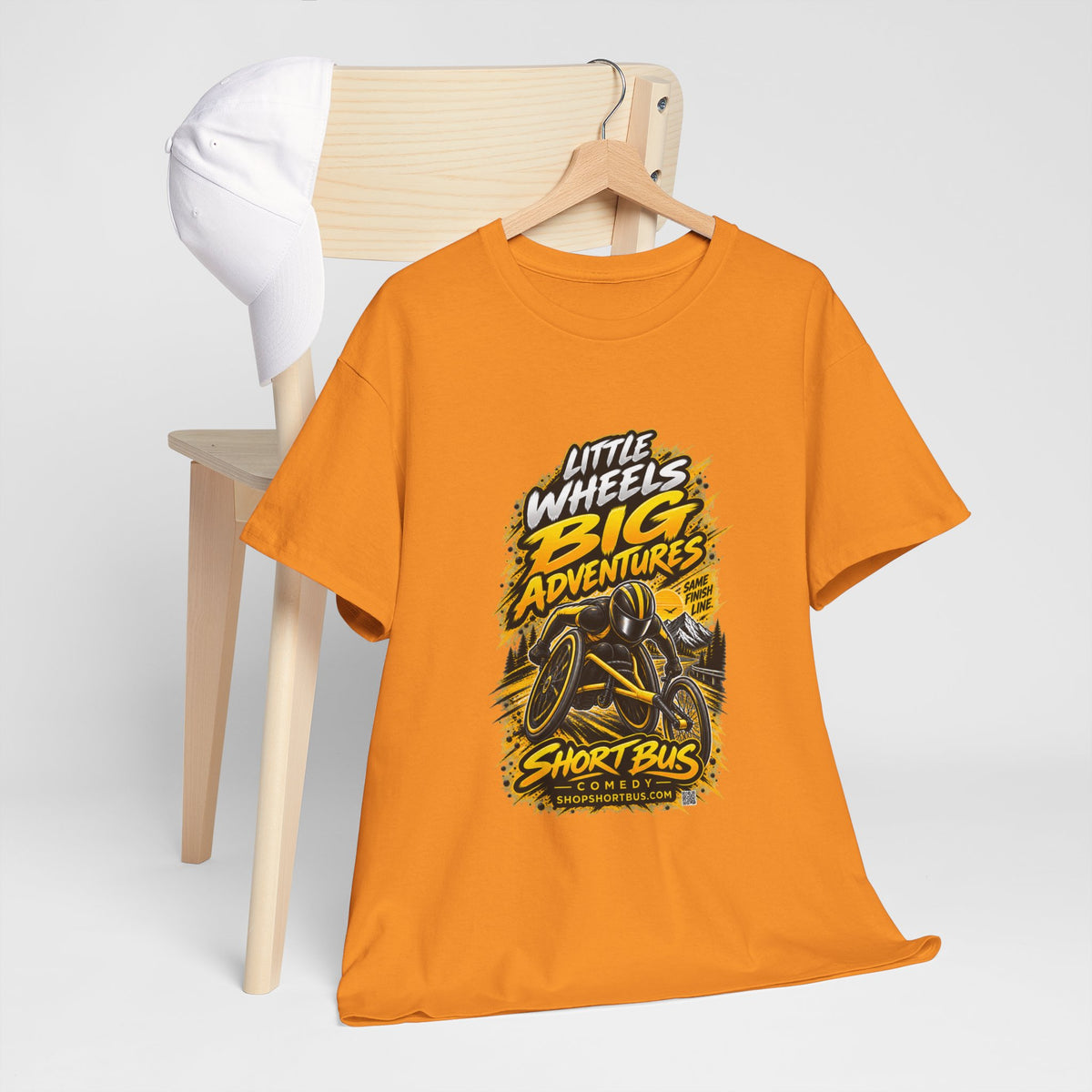 Life Rolls Differently — Same Roads. Different Chair. Bigger View. | Short Bus Comedy