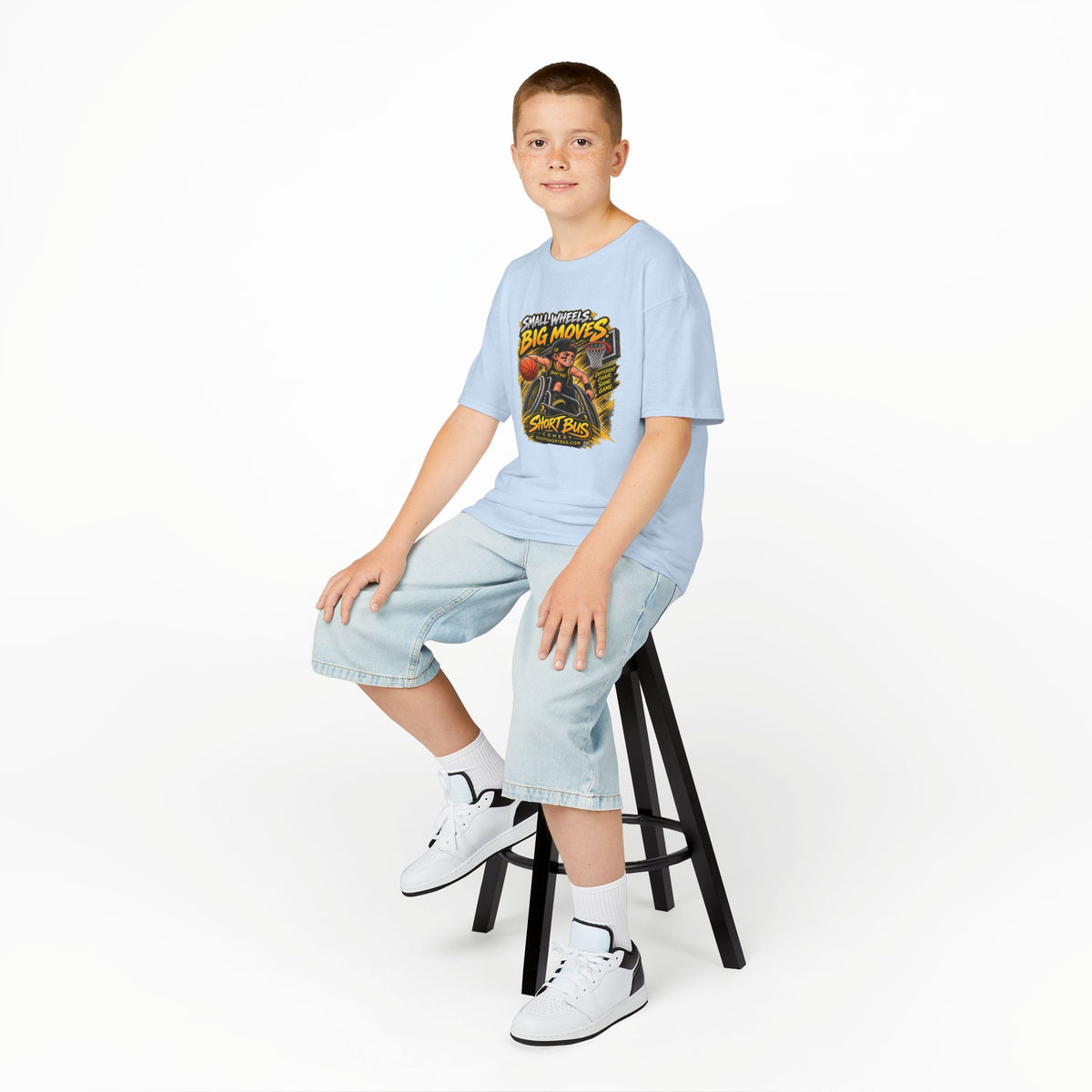 Small Wheels. Big Moves. — Kids Wheelchair Basketball | Short Bus Comedy