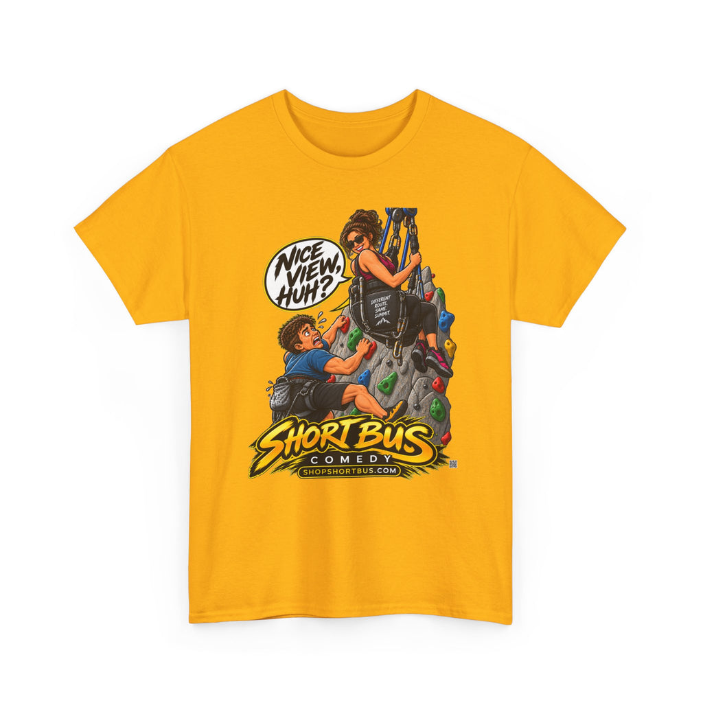 Adaptive climbing T-shirt