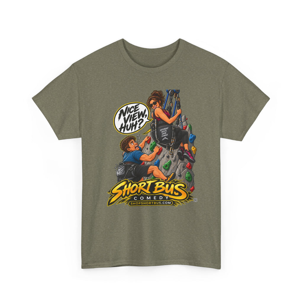Adaptive climbing T-shirt
